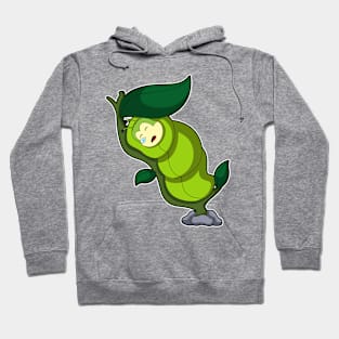 Caterpillar at Sleeping with Leaf Hoodie